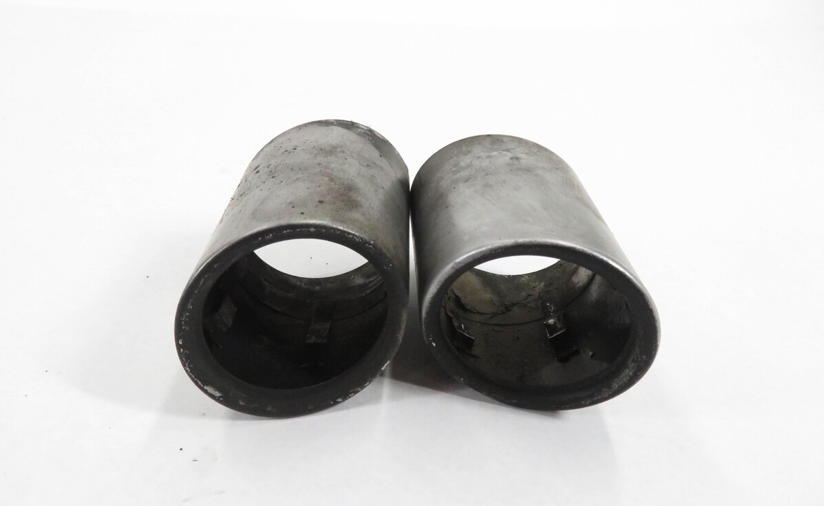 Thumbnail 2: 2013 BMW ACTIVEHYBRID 5 - MUFFLER PIPE TRIM EXHAUST TIP SET-2
