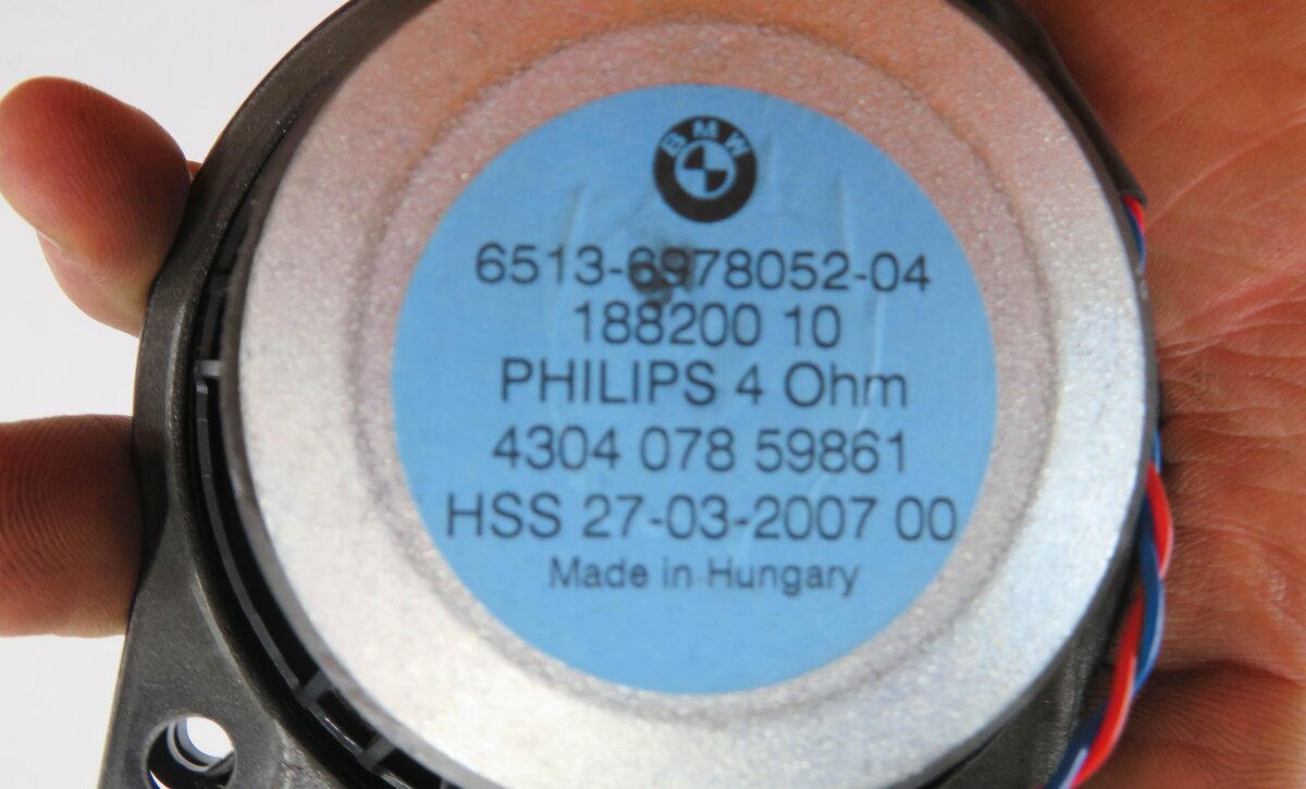 Thumbnail 5: 2007 BMW X5 (E70) RADIO STEREO AUDIO MID HIGH TWEETER SUB WOOFER SPEAKER SET-12