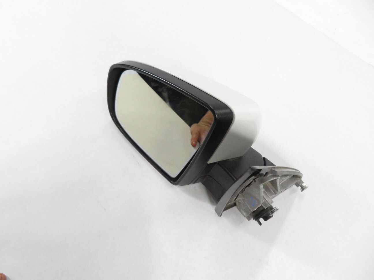 2007-2013 BMW X5 (E70) LEFT DRIVER P-FOLD AUTO DIM HEATED DOOR MIRROR (WHITE)