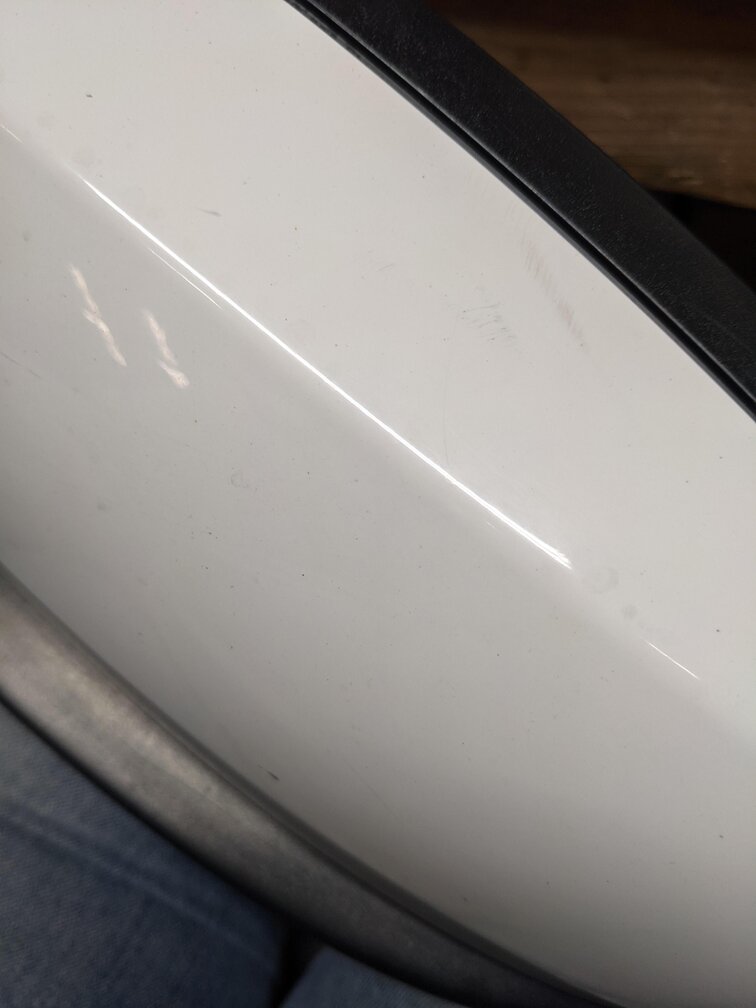 Thumbnail 6: 2007-2013 BMW X5 (E70) LEFT DRIVER P-FOLD AUTO DIM HEATED DOOR MIRROR (WHITE)