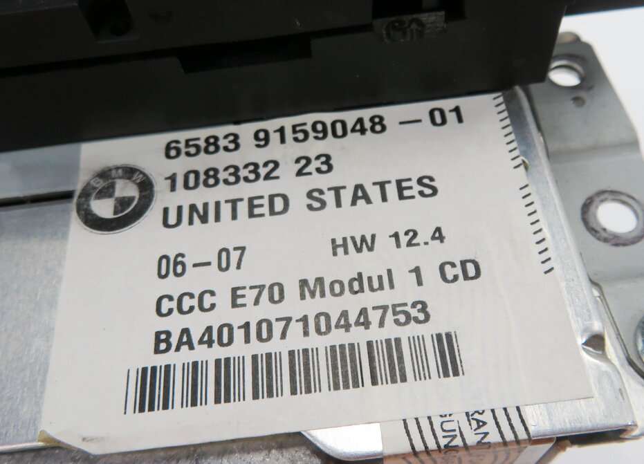 Thumbnail 6: 2007-2010 BMW X5 X6 (E70 E71) GPS NAVIGATION DVD CD PLAYER RADIO STEREO RECEIVER