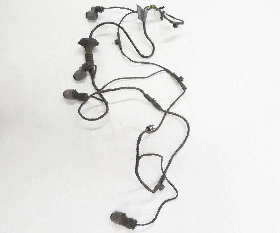Thumbnail 3: 2007 BMW X5 (E70) REAR PDC PARK DISTANCE CONTROL SENSOR SET-4 w/ HARNESS (BLACK)