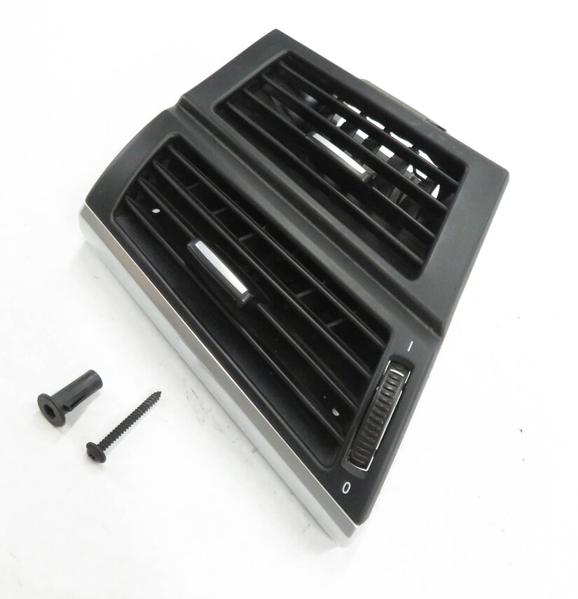 2007 BMW X5 (E70) LEFT FRONT DRIVER DASH HEATER A/C AIR VENT w/ TRIM