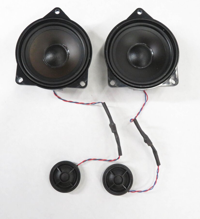 Thumbnail 4: 2007 BMW X5 (E70) RADIO STEREO AUDIO MID HIGH TWEETER SUB WOOFER SPEAKER SET-13