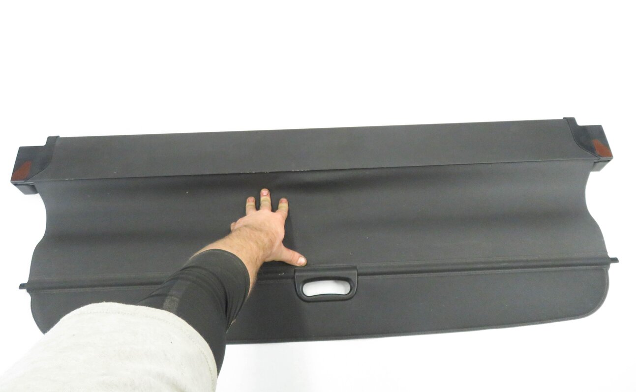 Thumbnail 3: 2007 BMW X5 (E70) REAR HATCH TRUNK - RETRACTABLE LUGGAGE / CARGO COVER (BLACK)