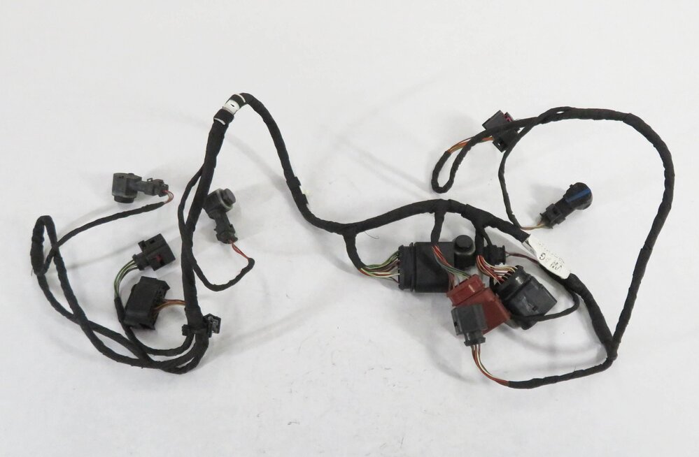 Thumbnail 2: 2013 AUDI Q7 (4L) REAR PDC PARK DISTANCE CONTROL SENSOR SET-4 (ORCA BLACK LC9X)