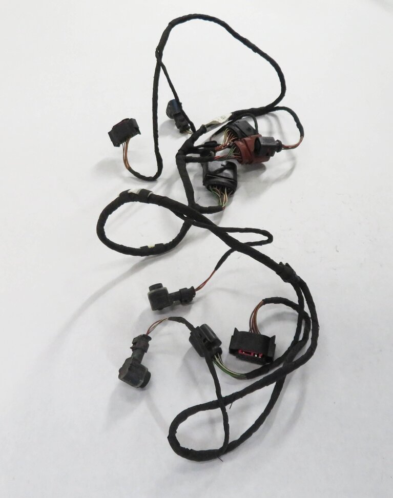 Thumbnail 4: 2013 AUDI Q7 (4L) REAR PDC PARK DISTANCE CONTROL SENSOR SET-4 (ORCA BLACK LC9X)