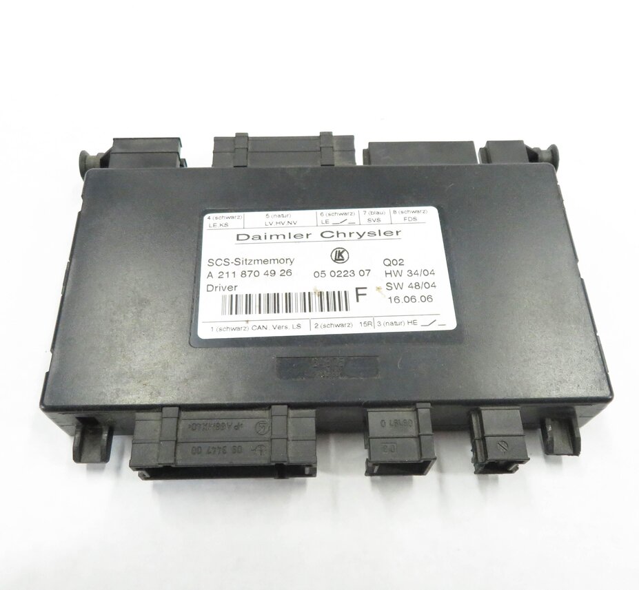 Thumbnail 2: 2007 MERCEDES GL450 (X164) LEFT FRONT DRIVER SEAT CONTROL MODULE COMPUTER