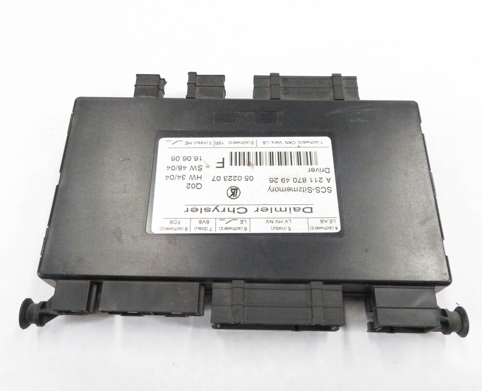 Thumbnail 4: 2007 MERCEDES GL450 (X164) LEFT FRONT DRIVER SEAT CONTROL MODULE COMPUTER