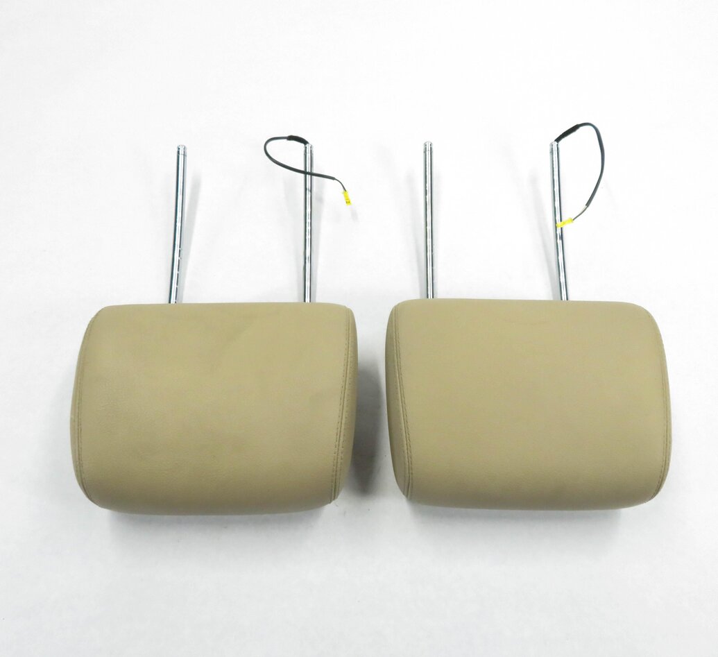 Thumbnail 4: 2007 MERCEDES GL450 (X164) REAR 3rd THIRD ROW HEADREST SET-2 (BROWN)