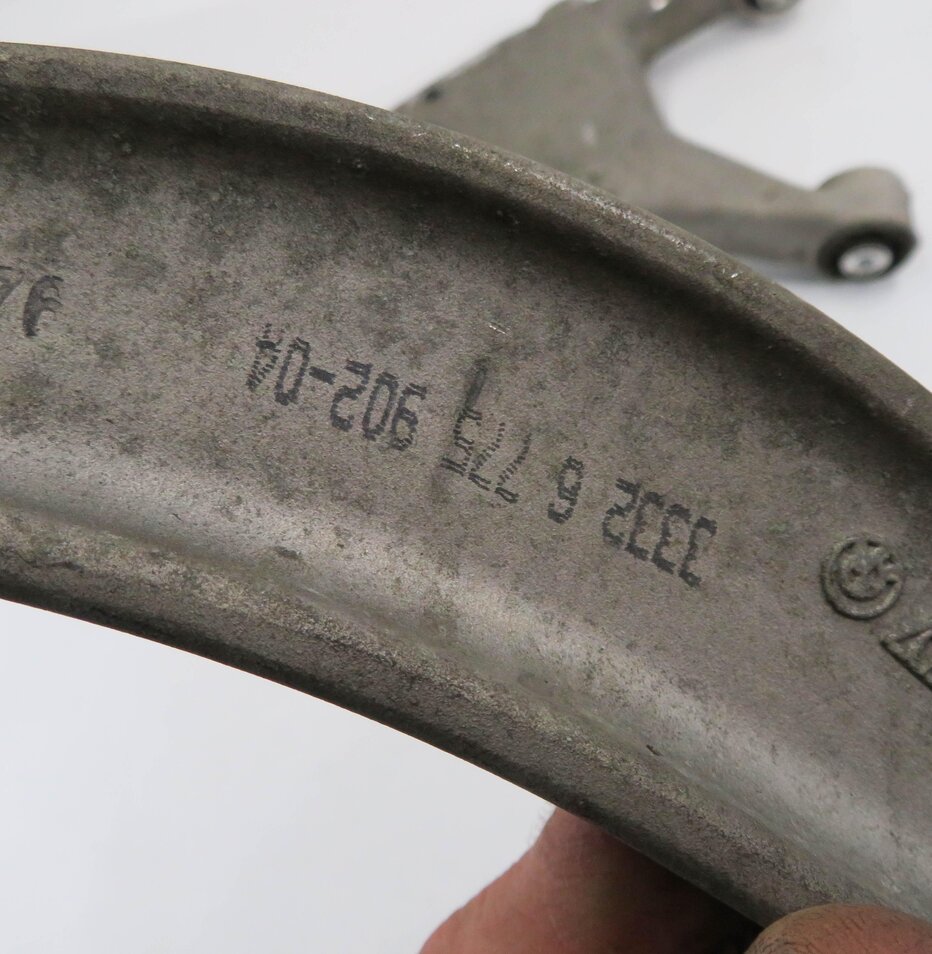 Thumbnail 7: 11-19 BMW 535i 550i 640i 650i 740i 750i (F01 F10) LEFT REAR CONTROL ARM SET-3