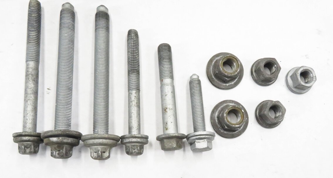 Thumbnail 2: 11-19 BMW 528i 535i 550i 640i 650i (F06 F10) RWD RIGHT FRONT CONTROL ARM SET-3