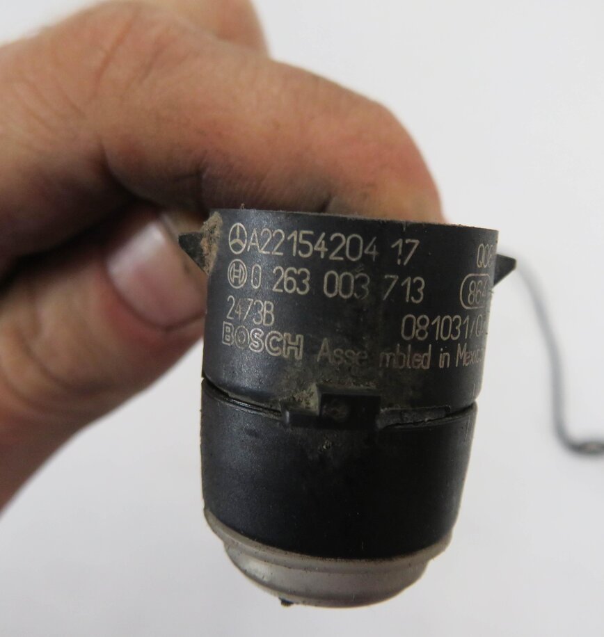 Thumbnail 6: 2009 MERCEDES BENZ ML320 (W164) REAR PDC PARK SENSOR SET-4 w/ HARNESS (WHITE)