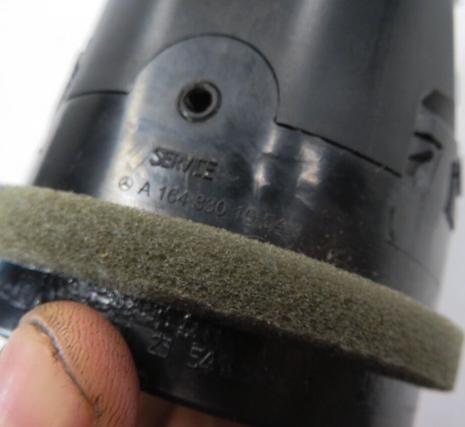 Thumbnail 6: 2009 MB ML320 (W164) LEFT FRONT DRIVER DASH HEATER A/C AIR VENT (GRAY)