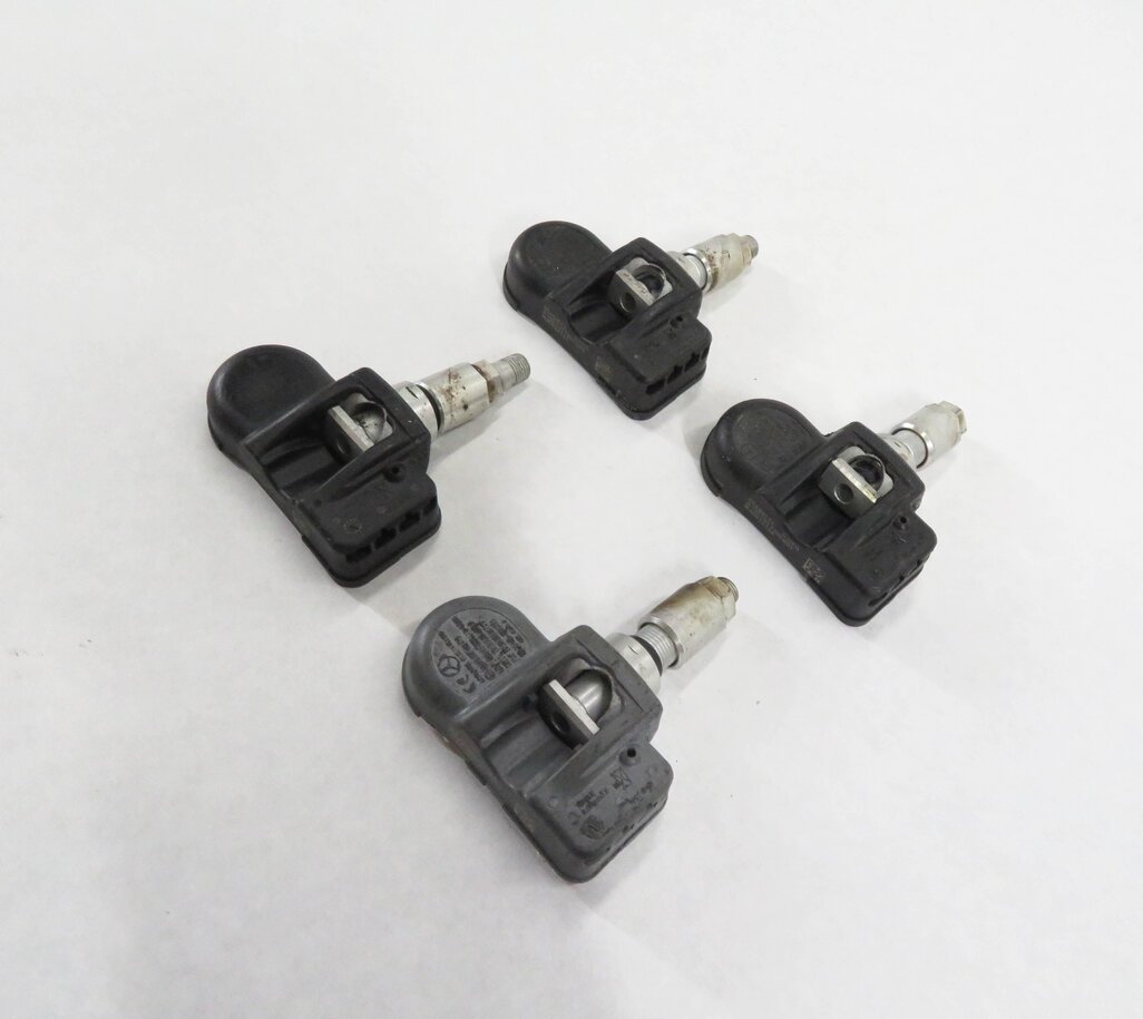 2013 MERCEDES BENZ C250 (W204) TPMS TIRE AIR PRESSURE SENSOR SET-4 (433.92 MHz)