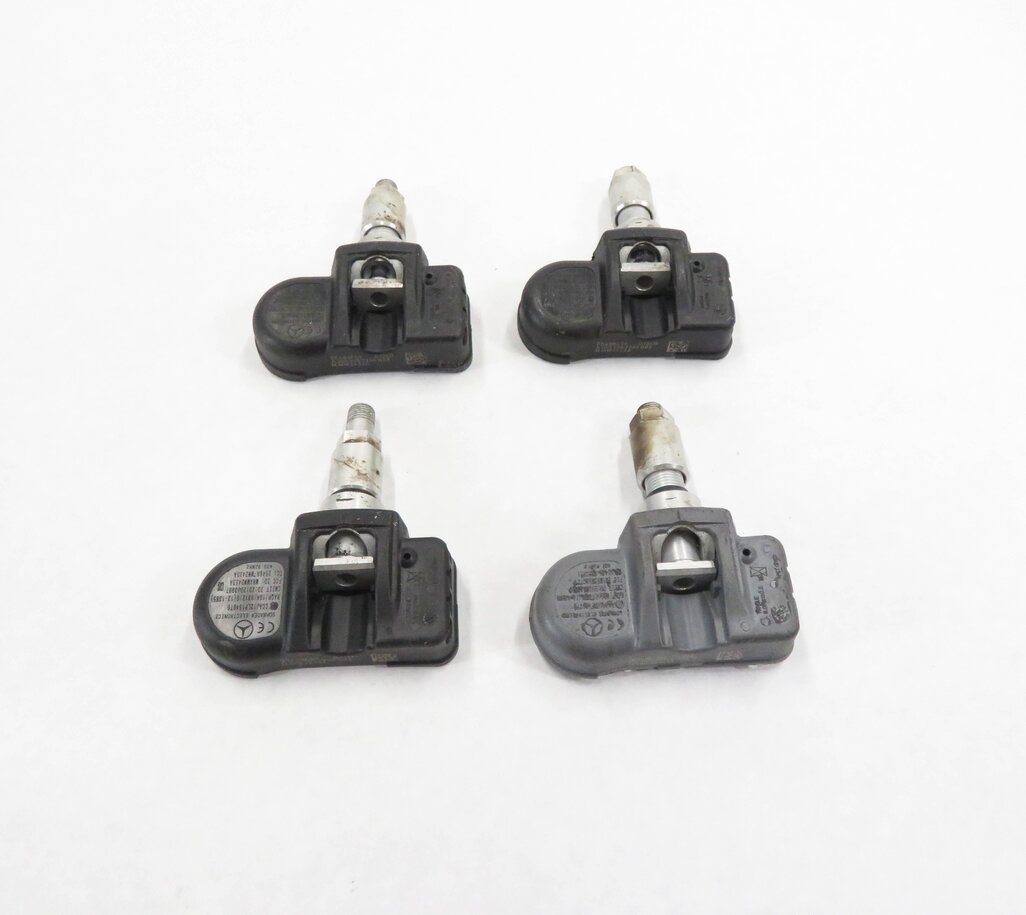 Thumbnail 2: 2013 MERCEDES BENZ C250 (W204) TPMS TIRE AIR PRESSURE SENSOR SET-4 (433.92 MHz)