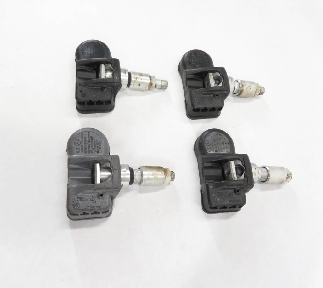 Thumbnail 3: 2013 MERCEDES BENZ C250 (W204) TPMS TIRE AIR PRESSURE SENSOR SET-4 (433.92 MHz)
