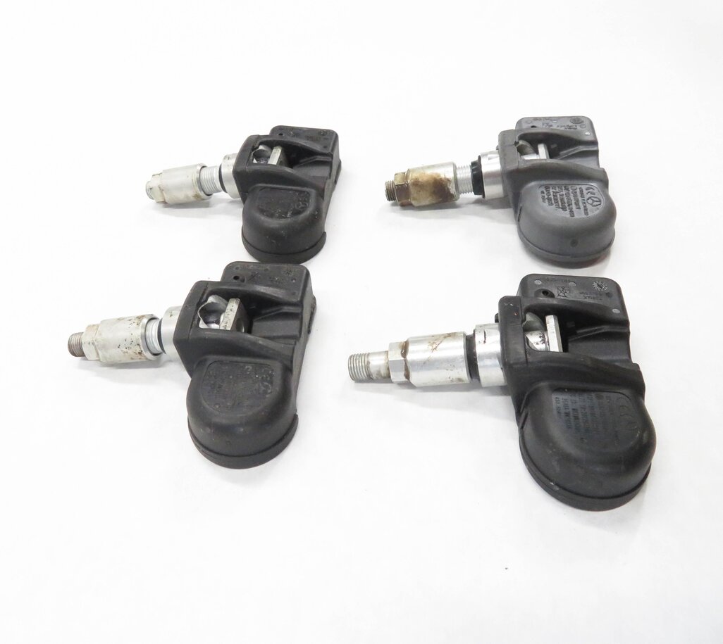 Thumbnail 4: 2013 MERCEDES BENZ C250 (W204) TPMS TIRE AIR PRESSURE SENSOR SET-4 (433.92 MHz)