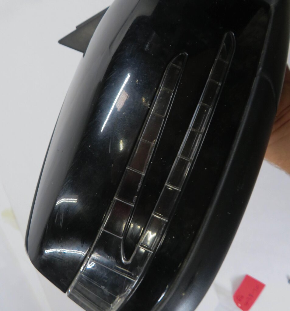 Thumbnail 11: 12-15 MERCEDES C250 C350 C63 (W204) RIGHT HEATED MEMORY DOOR MIRROR (BLACK 040U)