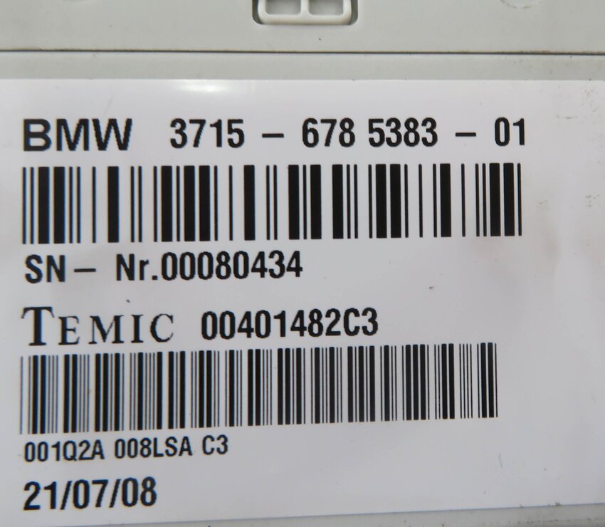 Thumbnail 6: 07-14 BMW X5 X5M X6 X6M (E70 E71) ACTIVE ADAPTIVE DRIVE VDC SUSPENSION MODULE