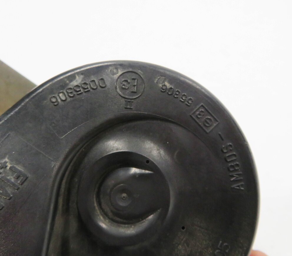 Thumbnail 8: 2007-2011 BMW X5 X6 (E70 E71) HIGH & LOW TONE NOTE EMERGENCY SAFETY HORN SET (2)