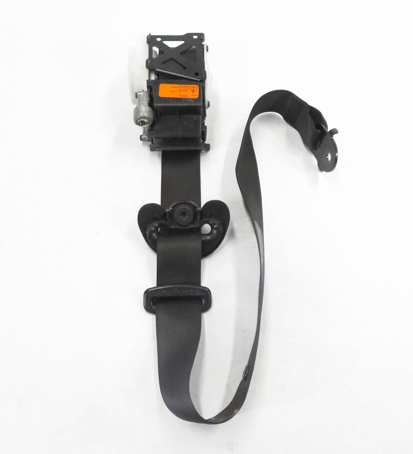 Thumbnail 2: 07-14 BMW X5 X6 X5M X6M (E70 E71) RIGHT FRONT SEATBELT BUCKLE RETRACTOR (BLACK)