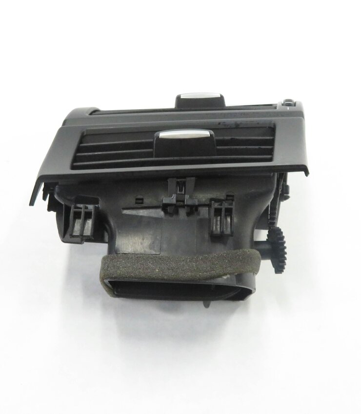 Thumbnail 4: 2009 BMW X5 (E70) RIGHT FRONT PASSENGER DASH HEATER A/C AIR VENT w/ SILVER STRIP