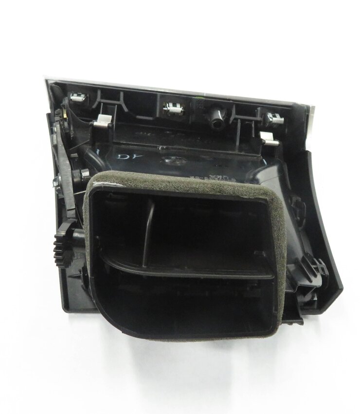 Thumbnail 5: 2009 BMW X5 (E70) RIGHT FRONT PASSENGER DASH HEATER A/C AIR VENT w/ SILVER STRIP