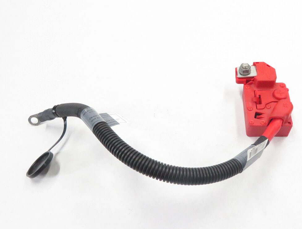 Thumbnail 3: 2009 BMW X5 (E70) POST TERMINAL POSTIVE BATTERY CABLE LEAD (SRS)