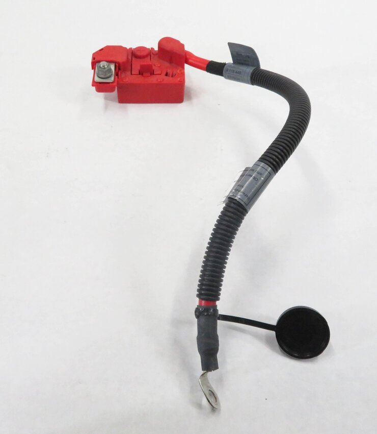Thumbnail 4: 2009 BMW X5 (E70) POST TERMINAL POSTIVE BATTERY CABLE LEAD (SRS)