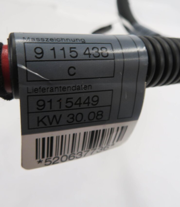 Thumbnail 6: 2009 BMW X5 (E70) POST TERMINAL POSTIVE BATTERY CABLE LEAD (SRS)
