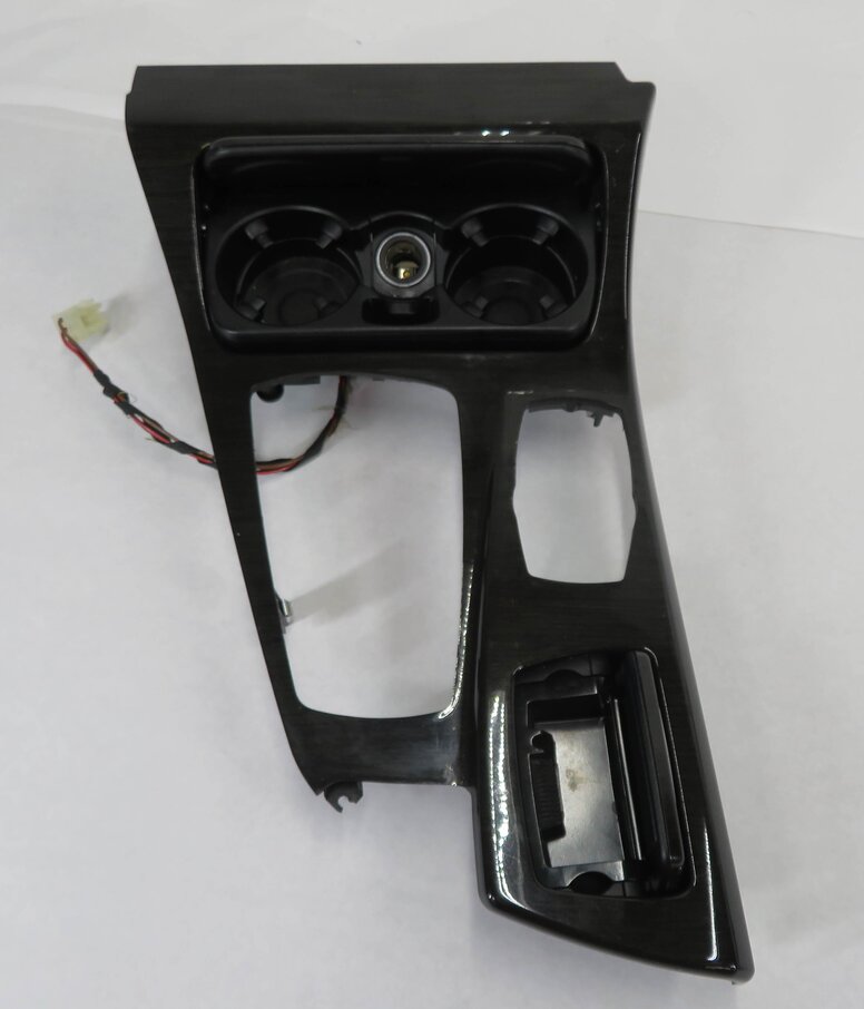 Thumbnail 8: 2011 BMW 550i (F10) DASH / DOOR / CONSOLE (FINELINE ANTHRACITE) - WOOD TRIM SET