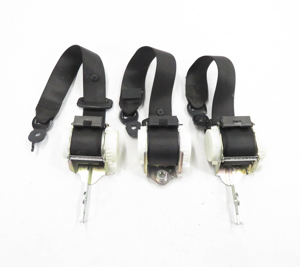 Thumbnail 4: 2011 BMW 550i (F10) REAR LEFT / CENTER / RIGHT - SEATBELT RETRACTOR SET (BLACK)