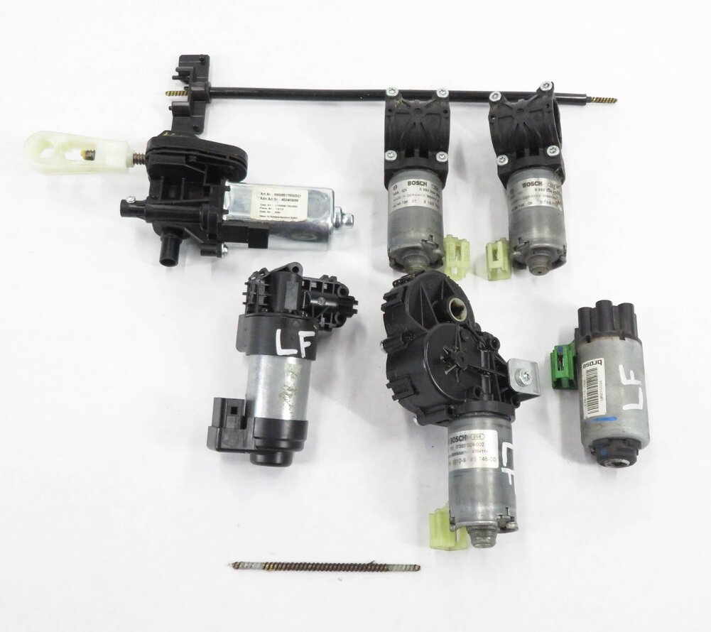 Thumbnail 2: 2011 BMW 550i (F10) LEFT FRONT DRIVER POWER MEMORY SEAT ADJUSTMENT MOTOR SET-8