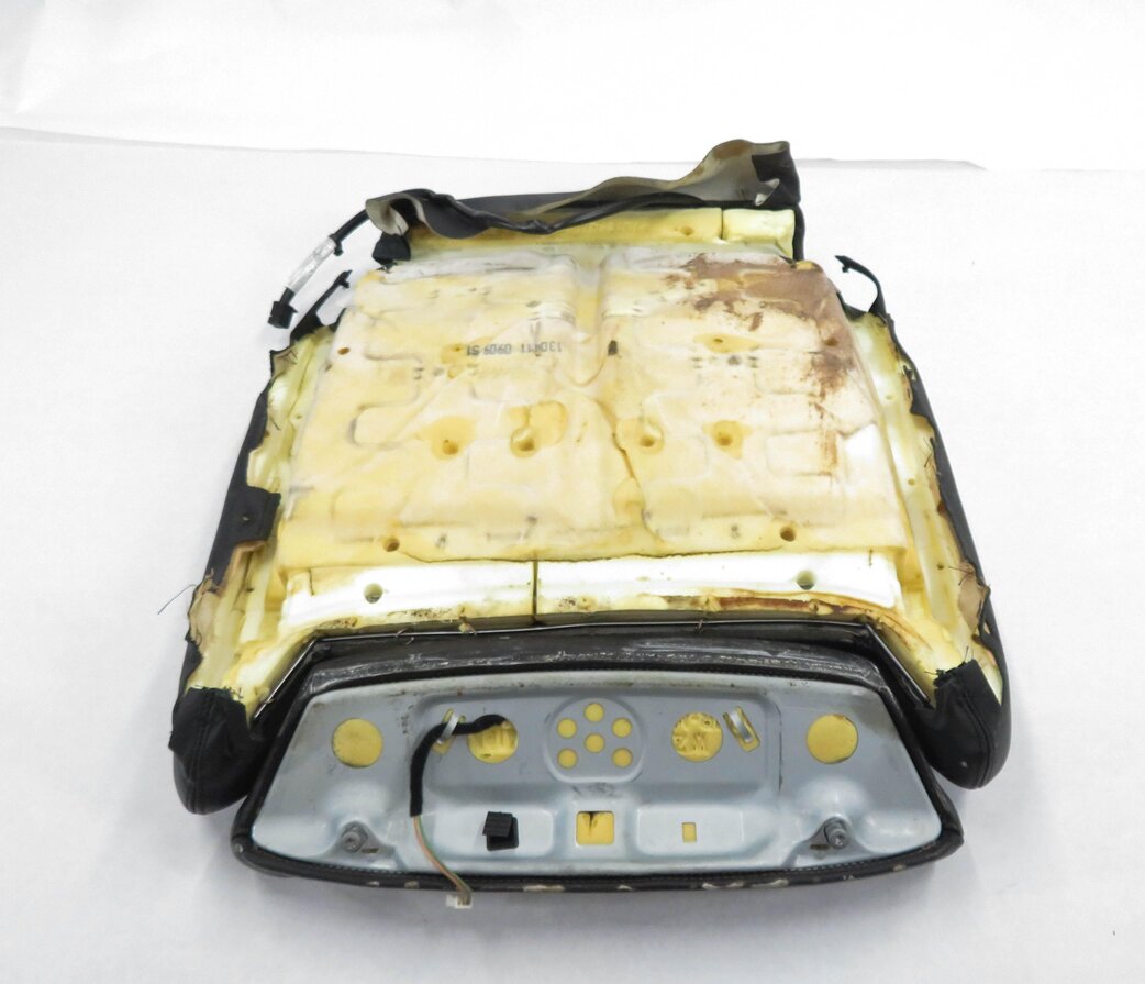 Thumbnail 5: 2011 BMW 550i (F10) LEFT DRIVER LOWER BOTTOM HEATED (SPORT) SEAT CUSHION (BLACK)