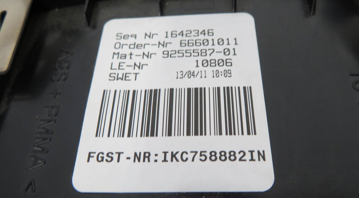 Thumbnail 7: 11 BMW 528i 535i 550i 535iGT X3 F10 F07 F25 SPEEDOMETER INSTRUMENT GUAGE (115k)