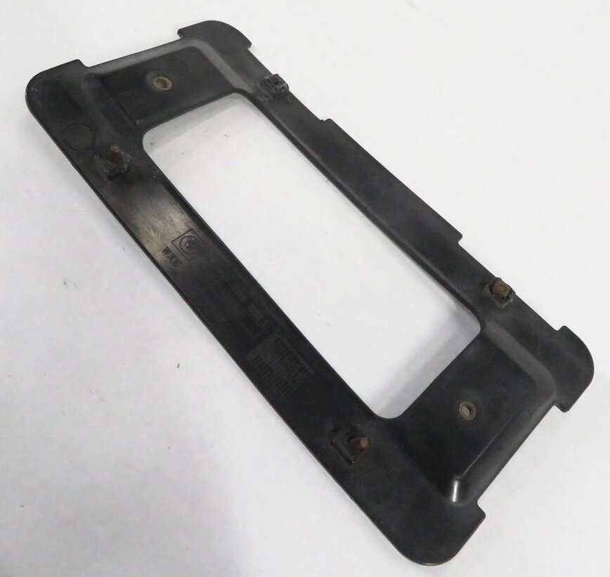 2008 BMW 335i (E90) REAR LICENSE PLATE BASE MOUNT RETAINER BRACKET HOLDER