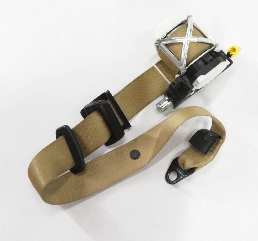 2008 MERCEDES GL550 (X164) LEFT REAR 2nd SECOND ROW SEATBELT RETRACTOR (BEIGE)