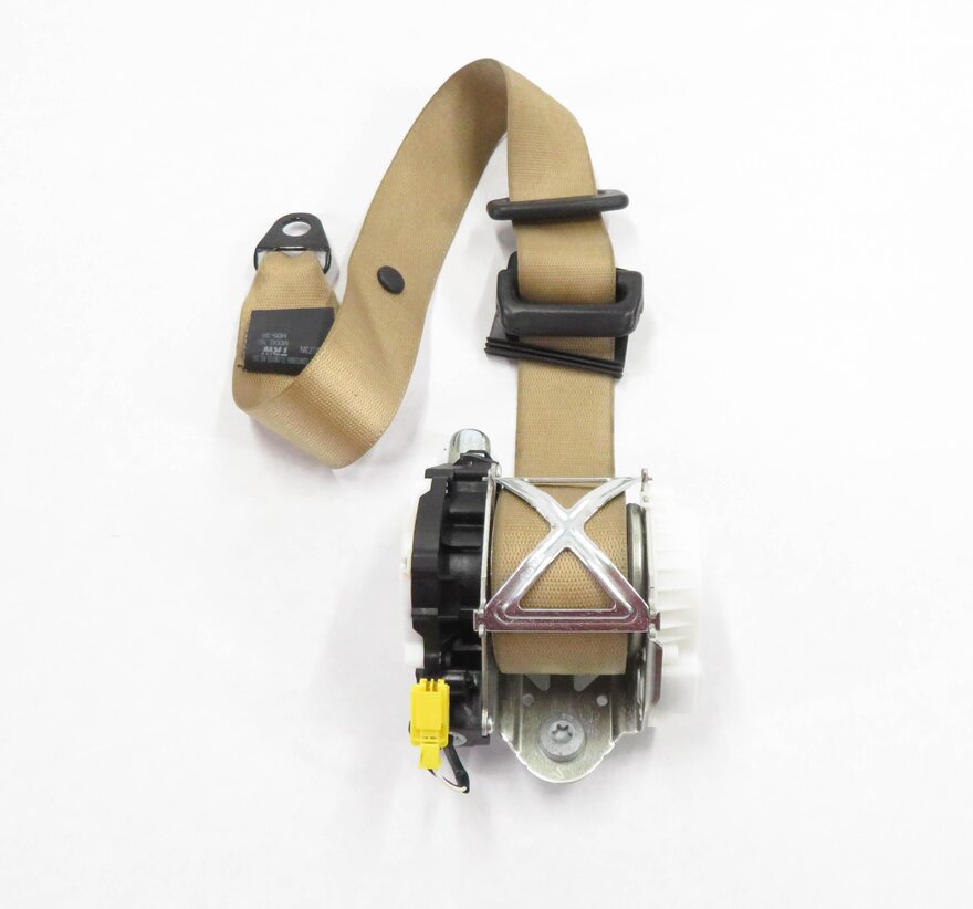 Thumbnail 4: 2008 MERCEDES GL550 (X164) LEFT REAR 2nd SECOND ROW SEATBELT RETRACTOR (BEIGE)