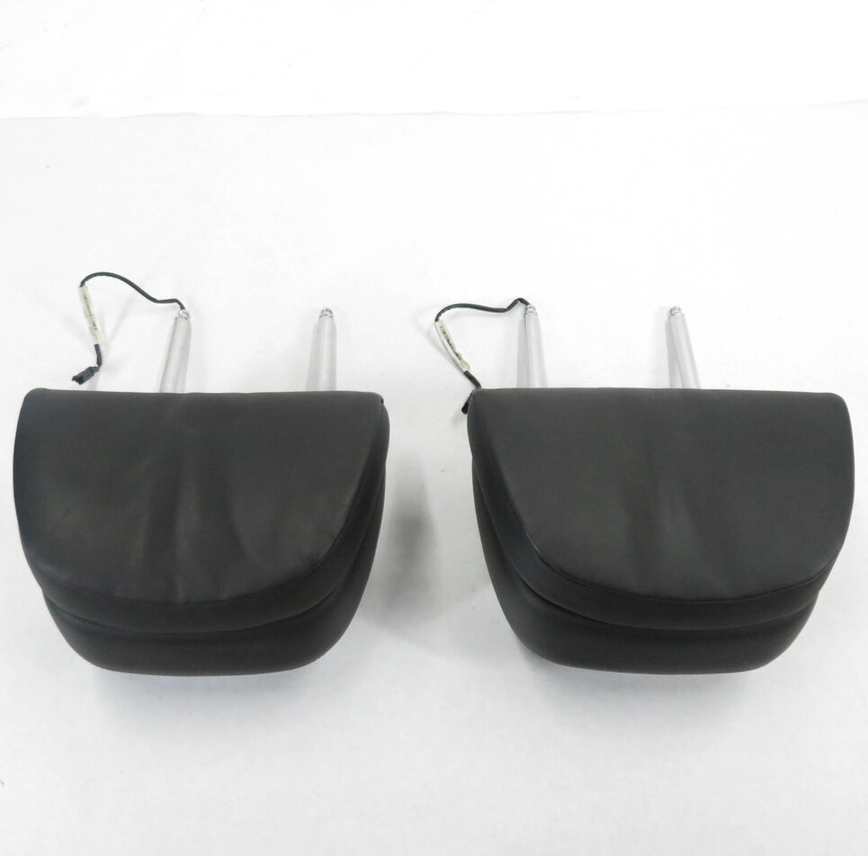 Thumbnail 4: 2011 BMW ACTIVE HYBRID 7 (F04) FRONT ACTIVE COMFORT LEATHER HEADREST SET (BLACK)
