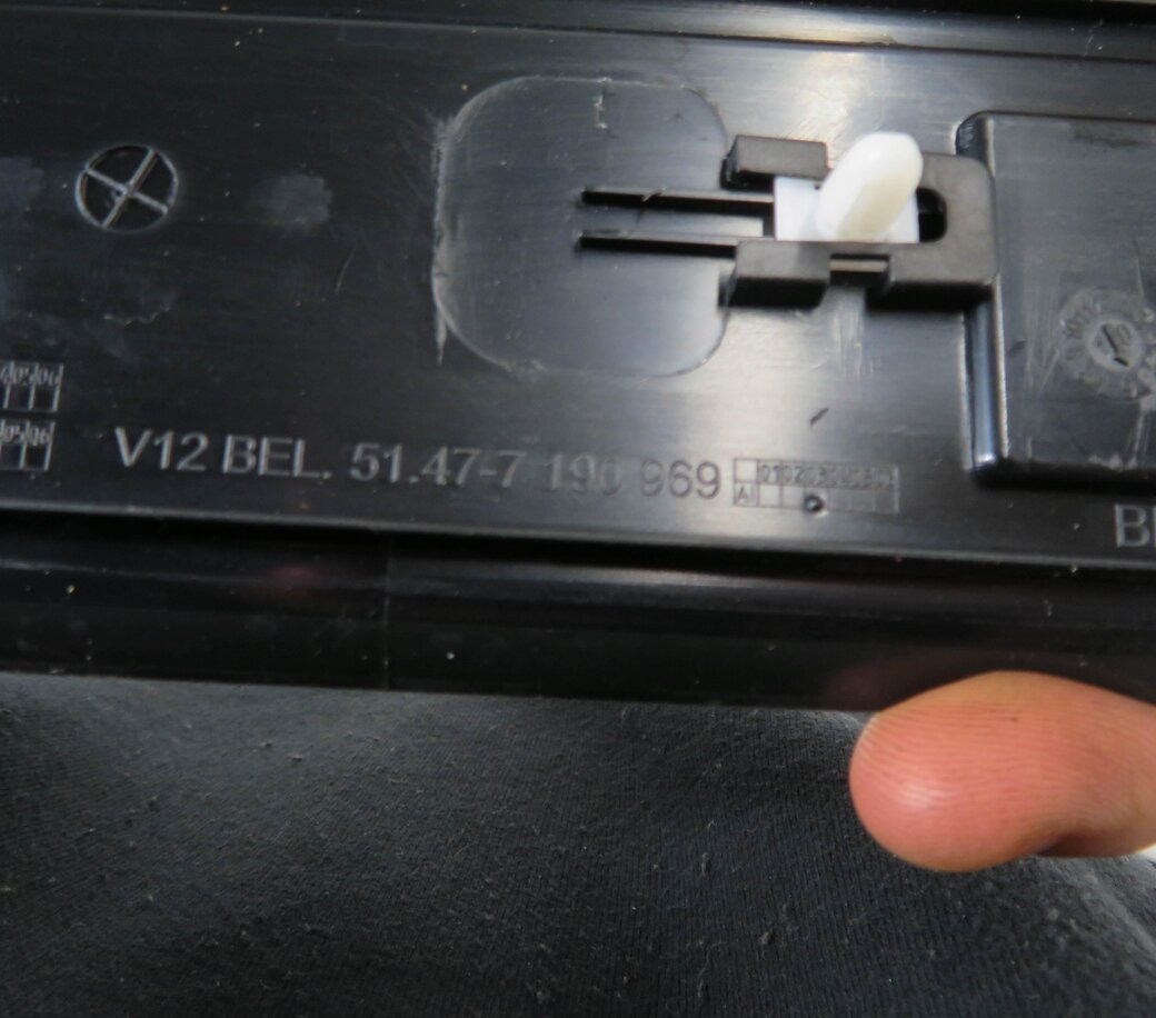 Thumbnail 7: 2011 BMW ACTIVE HYBRID 7 (F04) FRONT & REAR DOOR SILL SCUFF PLATE TRIM SET-4