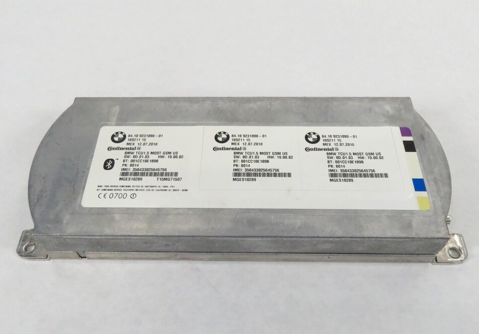 Thumbnail 2: 2011 BMW ACTIVE HYBRID 7 (F04) BLUETOOTH COMMUNICATION TELEMATICS CONTROL MODULE