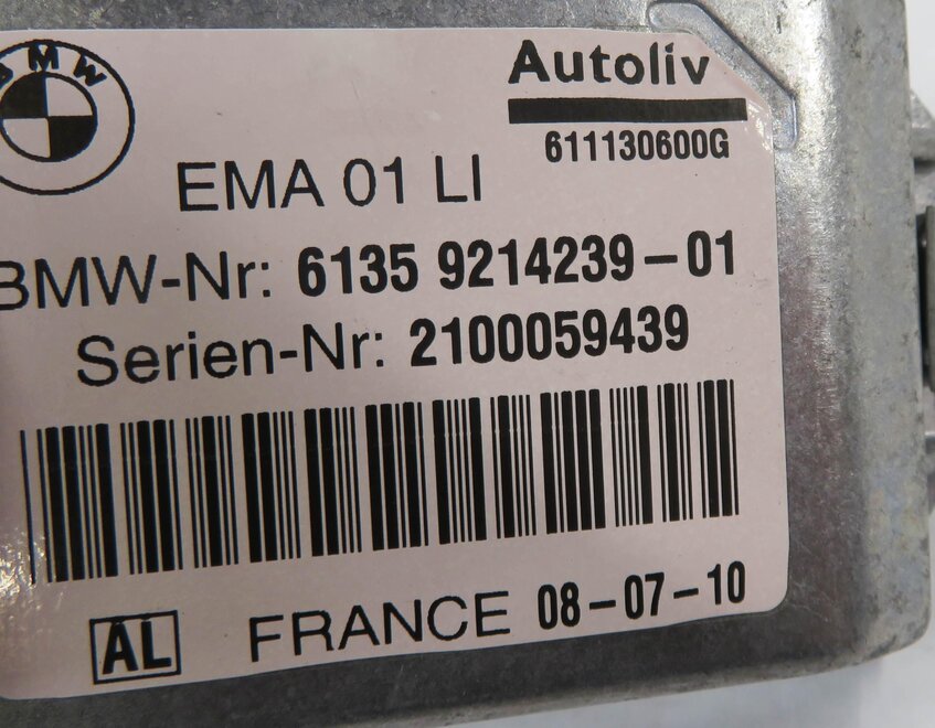Thumbnail 8: 2009-2012 BMW 740i 750i 760i B7 (F01 F02) LEFT FRONT DRIVER SEATBELT MODULE