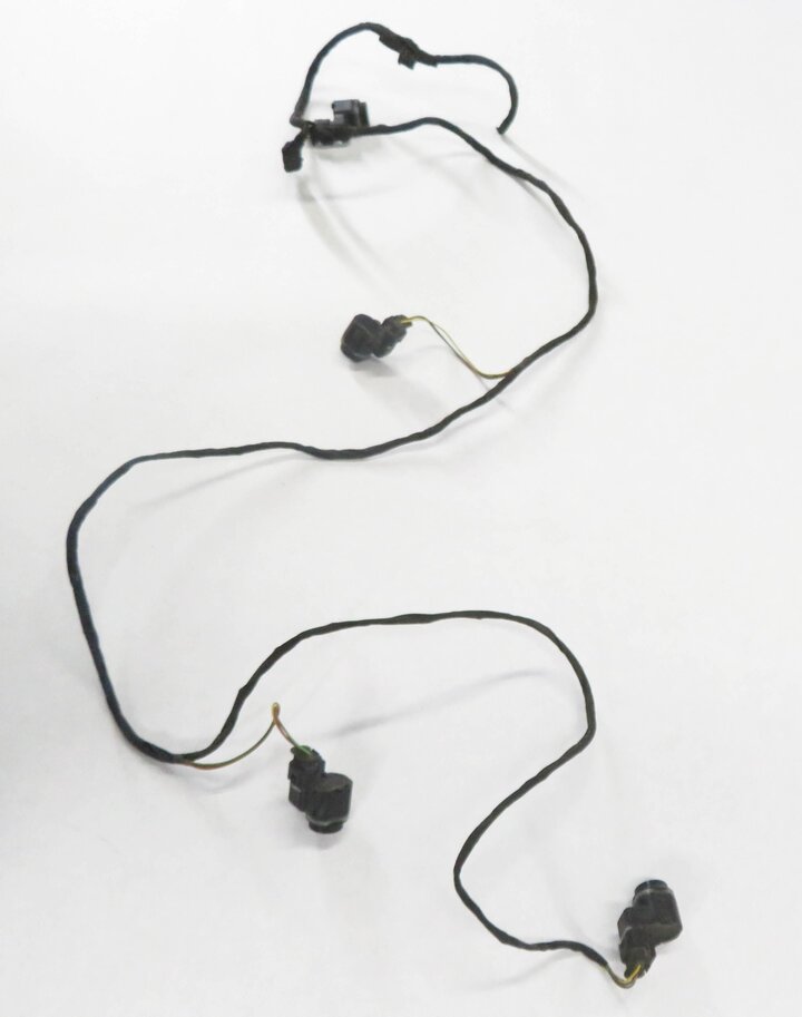 Thumbnail 3: 2011 BMW ACTIVE HYBRID 7 (F04) REAR PDC PARK SENSOR SET-4 w/ HARNESS (BLACK)
