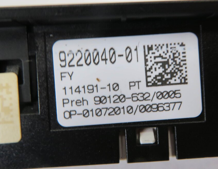 Thumbnail 10: 2011 BMW ACTIVE HYBRID 7 (F04) CENTER DASH HEATER A/C AIR VENT w/ HAZARD & LOCK