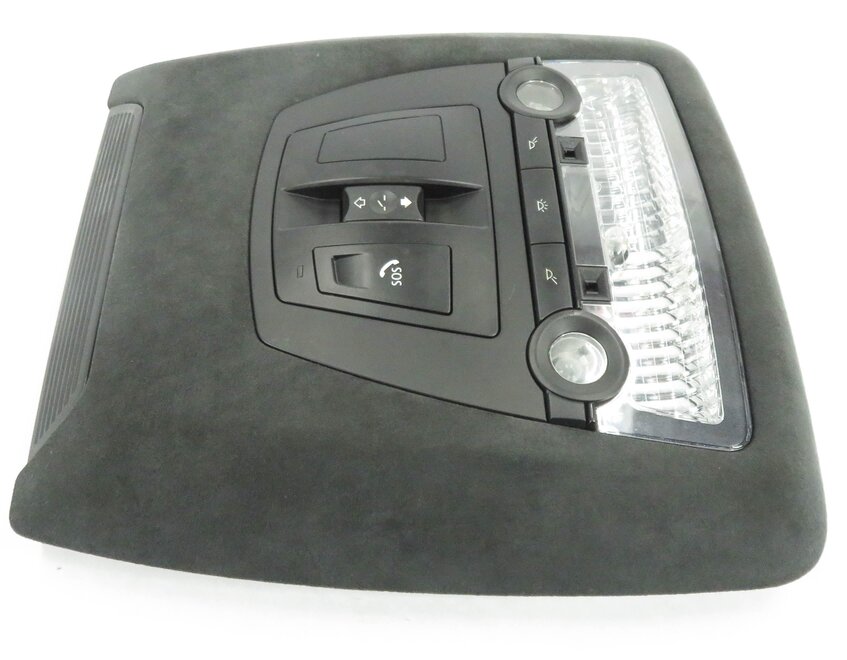 Thumbnail 4: 2011 BMW ACTIVE HYBRID 7 (F04) FRONT MAP READING COURTESY DOME LIGHT (BLACK)