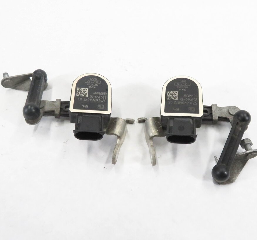 Thumbnail 4: 2011 BMW ACTIVE HYBRID 7 (F04) FRONT SUSPENSION HEIGHT LEVEL SENSOR SET-2
