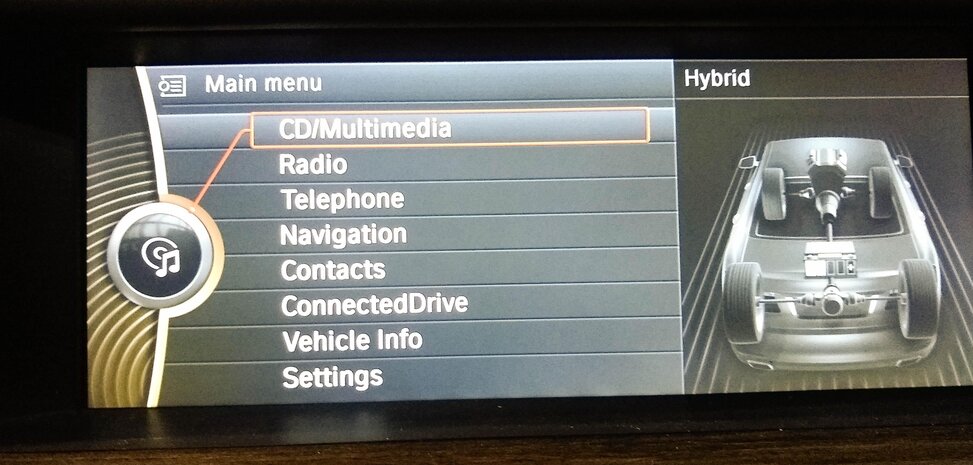 Thumbnail 2: 2009-2012 BMW 740i 750i 760i B7 (F01) GPS NAVIGATION MEDIA INFO DISPLAY SCREEN