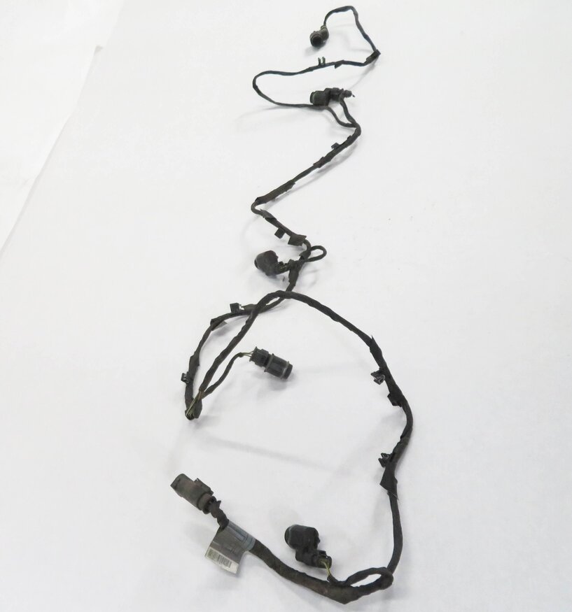 Thumbnail 4: 2011 BMW ACTIVE HYBRID 7 (F04) FRONT PDC PARK SENSOR SET-5 w/ HARNESS (BLACK)
