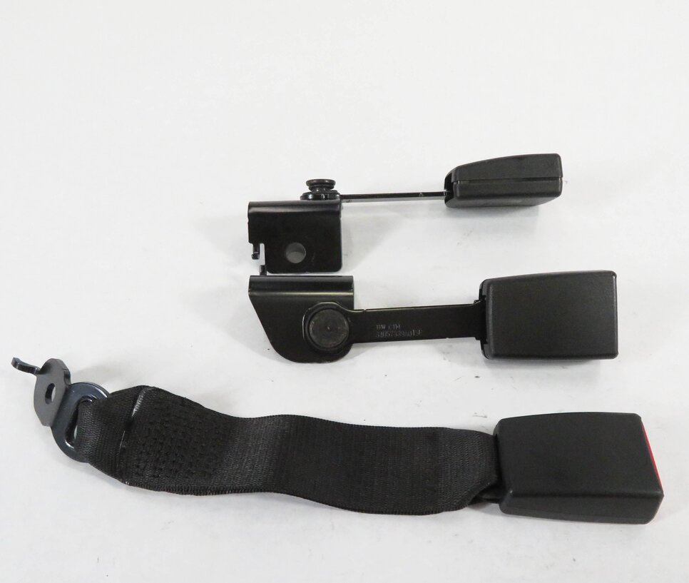 Thumbnail 3: 2011 BMW ACTIVE HYBRID 7 (F04) REAR SEATBELT BUCKLE RECEIVER SET-3 (BLACK)